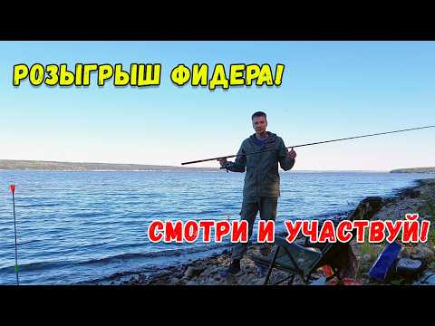 Видео: Розыгрыш фидерного удилища 🎣 Рыбалка на фидер и конкурс для подписчиков!