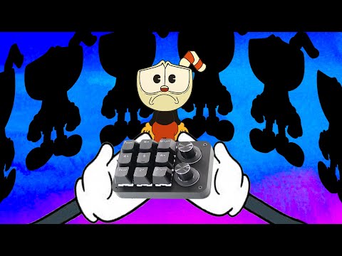 Видео: CUPHEAD С МАКРОПАДОМ? серьезно?