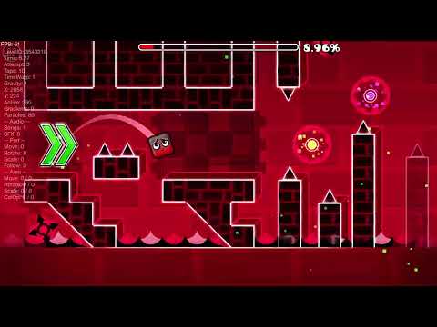 Видео: Geometry Dash 50% на Speed Rasing