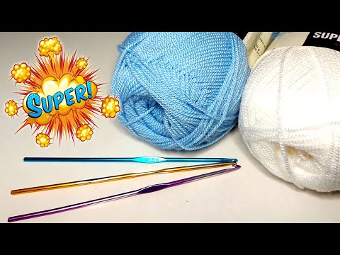 Видео: 👌😎🏆ЭЛЕМЕНТАРНО, НО ШИКАРНО!!! 3D УЗОР КРЮЧКОМ (вязание крючком для начинающих)