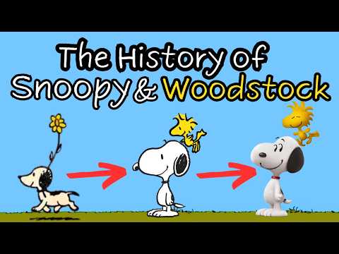 Видео: История и эволюция Снупи и Вудстока — самого известного дуэта комиксов