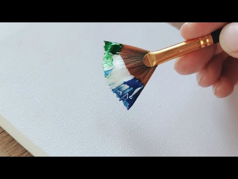 Видео: Нарисуйте ОСЕННИЙ ВОДОПАД очень легко — акриловая живопись для начинающих