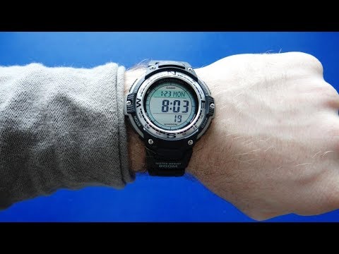 Видео: Мощные часы с привлекательной стоимостью! Casio Protrek SGW-100-1V