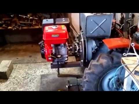 Видео: Крепление для двигателя , первая примерка двигателя и первый запуск .