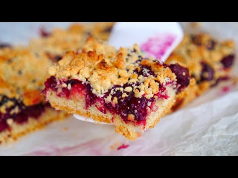 Видео: Тертый ПИРОГ с Вишней (Самый Простой и Вкусный рецепт)