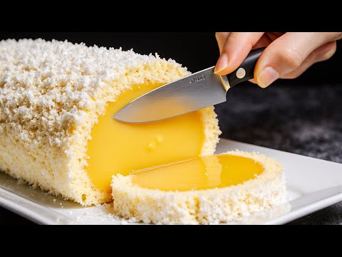 Видео: Только молоко, апельсин и банан! Лучший десерт за 5 минут! Никакой духовки, никакого желатина!