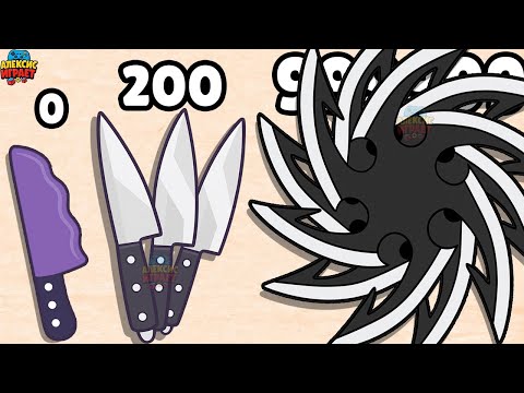 Видео: ВАУ! ЭТИМИ НОЖЕМИ МОЖНО РЕЗАТЬ ВСЕ ЧТО УГОДНО В ИГРЕ Draw Knife