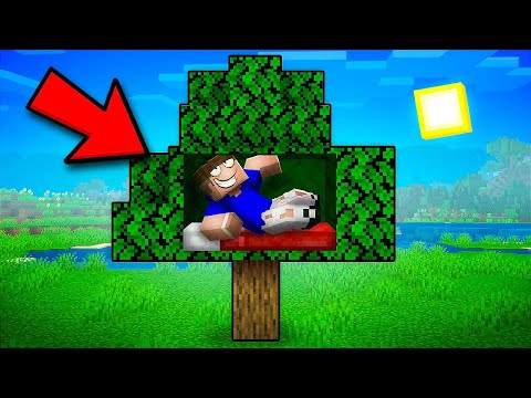 Видео: Я ПОСТРОИЛ ТАЙНЫЙ ДОМ В ДЕРЕВЕ И ВОТ ЗАЧЕМ В МАЙНКРАФТ! Minecraft