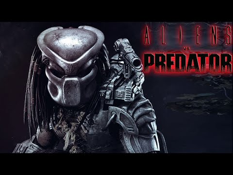 Видео: Alien vs Predator Игрофильм, Прохождение за Хищника