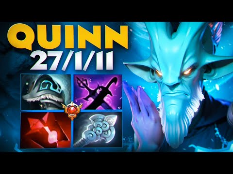 Видео: Quinn - ТОП 1 ЛЕШРАК ВЫНОСИТ ПРО-ИГРОКОВ С НЕВЕРОЯТНЫМ КДА🔥| Leshrac 7.35d