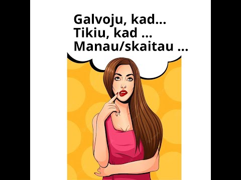 Видео: Как можно выразить 🤔 предположения на 🇱🇹