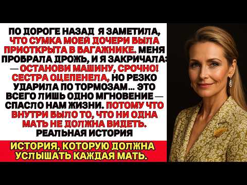 Видео: Я Закричала Сестре: Останови Машину! То Что Я Нашла В Сумочке И Багажнике Моей Дочери, Потрясло Меня
