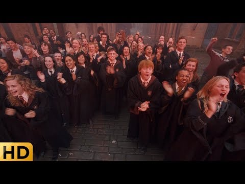 Видео: Братья Уизли срывают экзамены СОВ. Гарри Поттер и Орден Феникса.