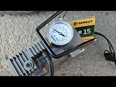 Видео: Тест компрессора Беркут R15 с замером тока и скорости работы...