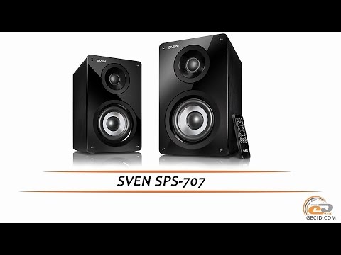 Видео: SVEN SPS-707 - обзор стерео акустики