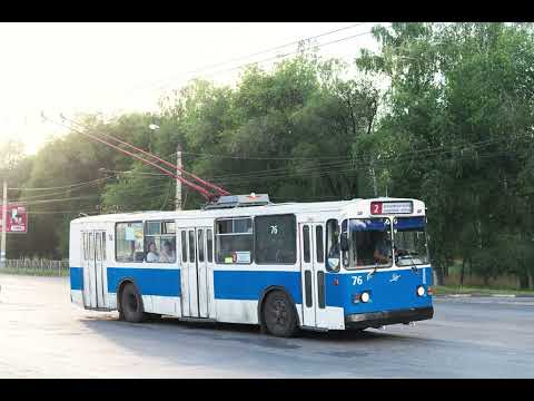 Видео: информатор троллейбуса №2, Ульяновск
