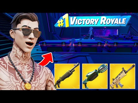 Видео: ИГРАХ САМО С ОРЪЖИЯ ОТ КОРАБА МАЙКА ПРЕДИЗВИКАТЕЛСТВО?! (Fortnite Сезон 7)