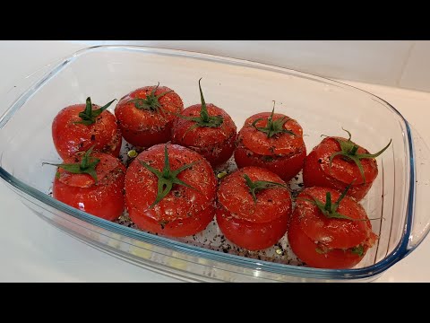 Видео: ФАРШИРОВАННЫЕ ТОМАТЫ по Французски: Быстрый Способ Приготовления Фаршированных Помидоров!