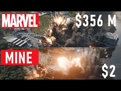 Видео: можно ли воссоздать Marvel CGI в блендере?