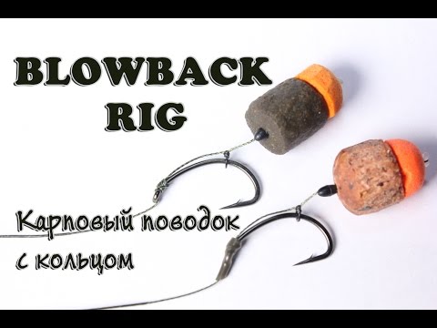 Видео: КАРПОВЫЙ МОНТАЖ С КОЛЬЦОМ. BLOWBACK RIG