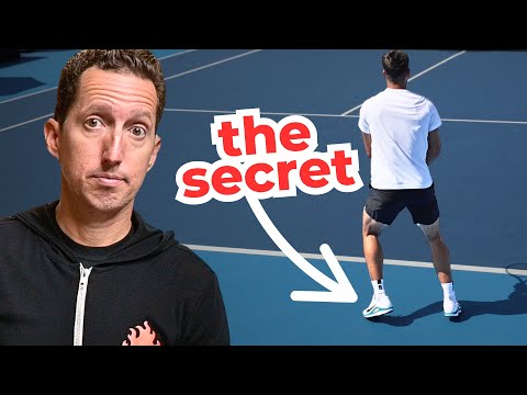 Видео: Как ПЛАВИТЬ, как ПРОФИ! Прорыв в работе ног в теннисе