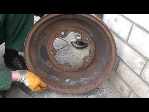 Видео: Часть1. Широкое колесо на мотоцикл Днепр-12 (К-750 ,М-72 ,Урал)