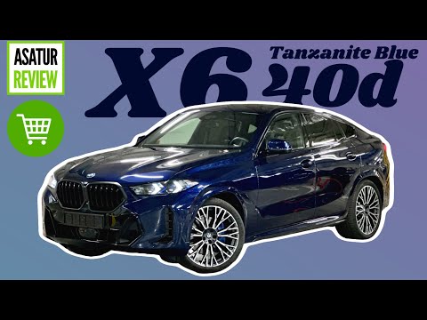 Видео: В ПРОДАЖЕ рестайл BMW X6 40d G06 LCI Tanzanite Blue / Х6 40д Синий Танзанит Параллельный импорт 2024