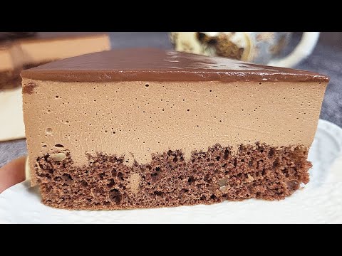 Видео: 🍫 Шоколадный мусс на сметане. БЕЗ СЛИВОК! Замена сливочному муссу 🎂 Подойдет для торта или десерта 👍