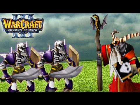 Видео: Армия скелетов в Holy War