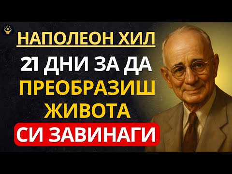Видео: 21 дни, за да преобразиш живота си завинаги | Наполеон Хил