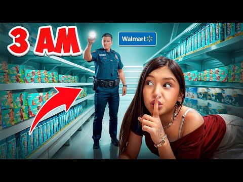 Видео: МЫ ПРОВЕЛИ 24 часа в WALMART (РЕАЛЬНО) если
