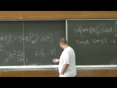 Видео: Шапошников С. В. - Математический анализ III - 3. Разложение Эйлера и формула Стирлинга