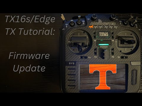Видео: Radiomaster TX16s/Edge Tx: обновление прошивки (EdgeTX/MPM)