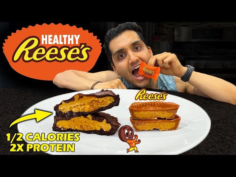 Видео: НИЗКОКАЛОРИЙНЫЕ Чашечки с арахисовым маслом Reese’s (в ДВА РАЗА больше)