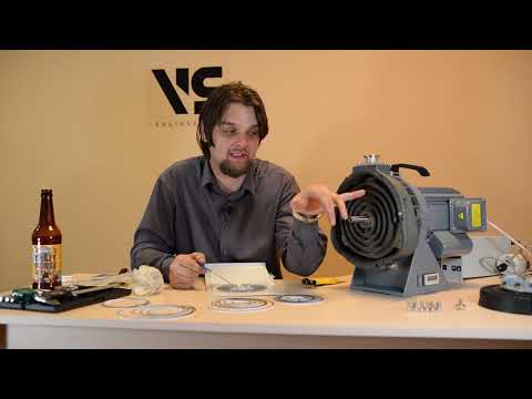 Видео: Выпуск #1: Замена торцевого уплотнения на спиральном вакуумном насосе ISP-250, Anest Iwata