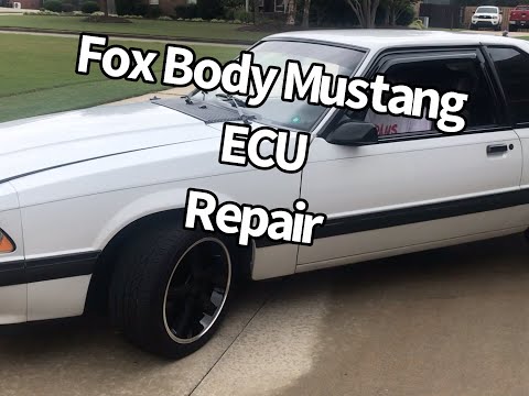 Видео: Fox Body-Mustang - Ремонт ЭБУ