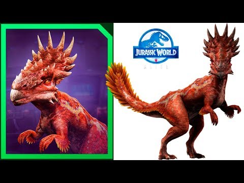 Видео: ЮТАРИНЕКС уникальный гибрид Jurassic World Alive