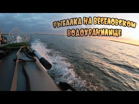 Видео: НАЛОВИЛИ ОКУНЯ. Выезд на ВЕСЕЛОВСКОЕ водохранилище.
