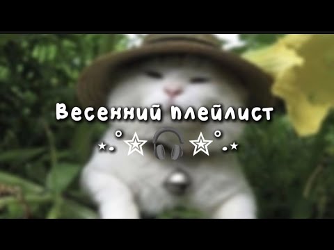 Видео: ⋆.˚✮🎧✮˚.⋆Весенний плейлист ⋆.˚✮🎧✮˚.⋆