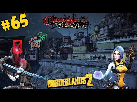 Видео: Borderlands 2 [Split-screen]: Капитан Скарлетт и её пиратское сокровище: Отшельник #65