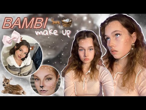 Видео: МАКИЯЖ олененка bambi из тик тока 🦌|| макияж на хеллоуин