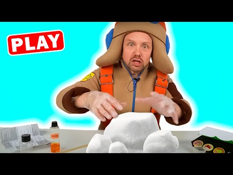 Видео: СНЕГ! Делаем сами! Лаборатория в коробке - КуКуPlay
