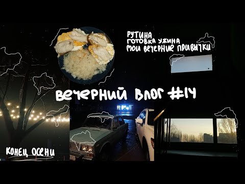 Видео: обычная вечерная жизнь | влог #14