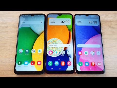 Видео: SAMSUNG GALAXY A03 CORE VS A03 VS A03S - ПОЛНОЕ СРАВНЕНИЕ БЮДЖЕТНИКОВ! КАКОЙ ВЫБРАТЬ?