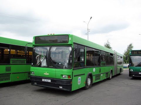 Видео: Автобус Минска МАЗ-105.065,гос.№ АЕ 8327-7, марш.84 (06.06.2019)