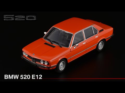 Видео: Fünf-Zwanzig: BMW 520 E12 Phönix • Minichamps Sondermodell • Масштабные модели 1:43 • Переиздание