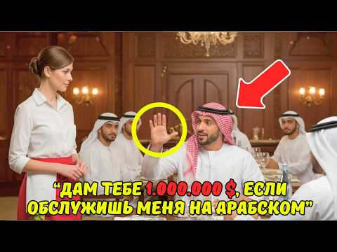 Видео: «Обслужи меня ПО-АРАБСКИ — и получишь 1.000.000 $!» — насмехался МИЛЛИАРДЕР… но ее ответ изменил ВСЕ