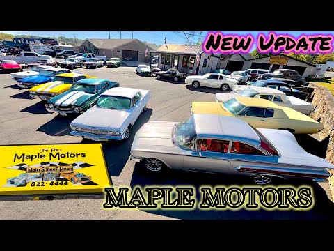 Видео: American Hotrods Maple Motors Lot Walk 20.10.25 Классические маслкары на продажу. СДЕЛКИ. Обновле...