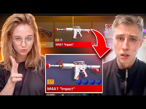 Видео: Я бомж… 😢 ПОКУПАЮ ДРУГУ ВСЁ, ЧТО УПАДЕТ С СИМУЛЯТОРА КЕЙСОВ В STANDOFF 2