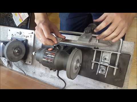 Видео: Работа на станке для заточки ножей Sharp knife expert в мастерской ☺⚙️🛠️✂️